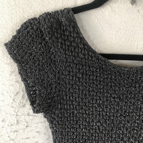 JS Collections Dress Womens 12 Metallic Maxi Evening Formal Gown Retro Shiny - Picture 13 of 16